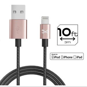 10ft iPhone Lightning to USB-A — NRGline long charger